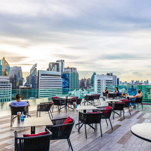 Bangkok: RedSquare Rooftop Bar at Novotel Sukhumvit 4 - Views From Novotel Sukhumvit 4 That Make Photos Easy