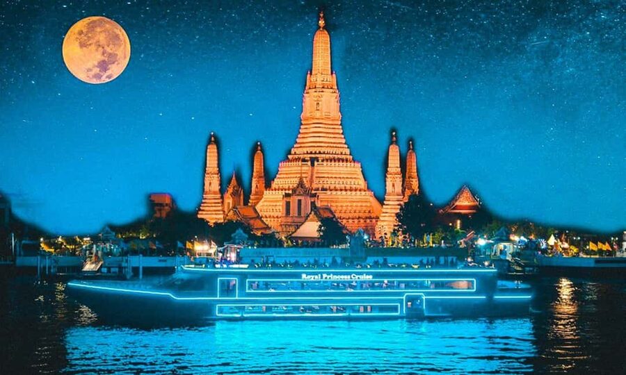 Bangkok: Royal Princess Cruise with Buffet Dinner & Show - Timing and logistics realities, plan buffer for boarding and food lines