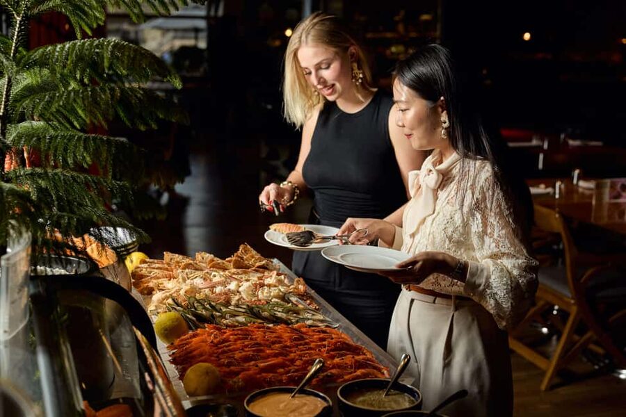 Bangkok: Saturday Dinner Buffet at W Bangkok - The Kitchen Table setup, atmosphere, and how the night flows