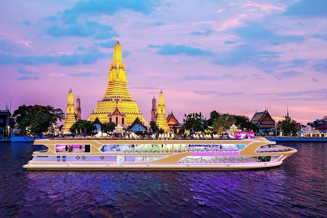Bangkok Sawasdee Chaophraya Dinner Cruise from ICONSIAM - Entering the ICONSIAM waterfront at Pier 4