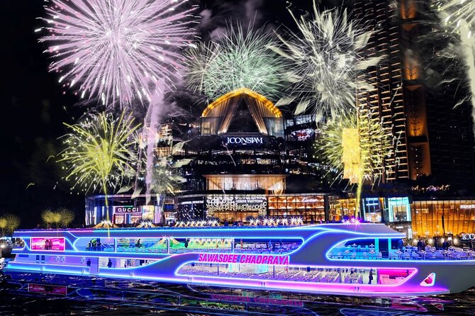 Bangkok Sawasdee Chaophraya Dinner Cruise from ICONSIAM - Open-air deck views: great photos, but not always lots of space