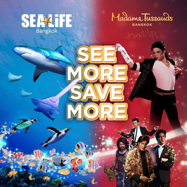 Bangkok: SEA LIFE Bangkok & Madame Tussauds Entry Ticket - Madame Tussauds Bangkok: Touch, Pose, and Celebrity Moments