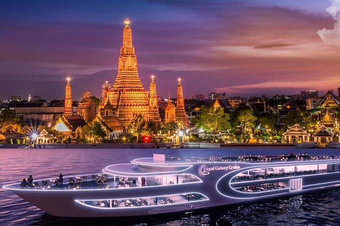 Bangkok Sunset or Evening Dinner Cruise (The Planet Cruise) - Two open decks, bridge ducking, and your best photo strategy
