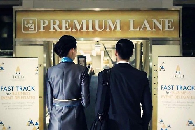 Bangkok Suvarnabhumi Airport (BKK) VIP Fast-Track Service - Inside the Premium Immigration Lane, what faster usually means