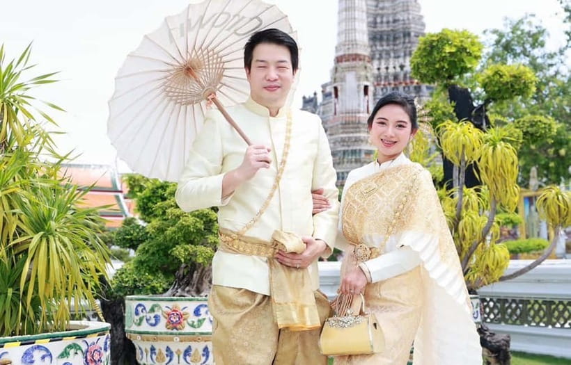 Bangkok: Thai Costume Rental + Hairdo, Makeup & Accessories - What you actually get: Thai costume rental for men and women, plus the finishing set
