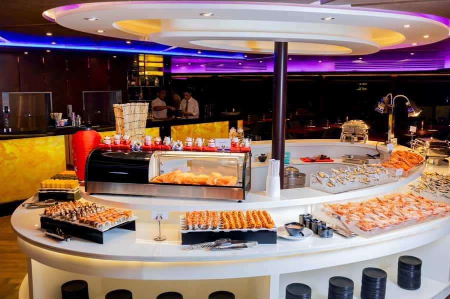 Bangkok: The Opulence Buffet Dinner Cruise with Live Band - Bangkok River Cruise Dinner at Icon Siam Pier 2, in Plain English
