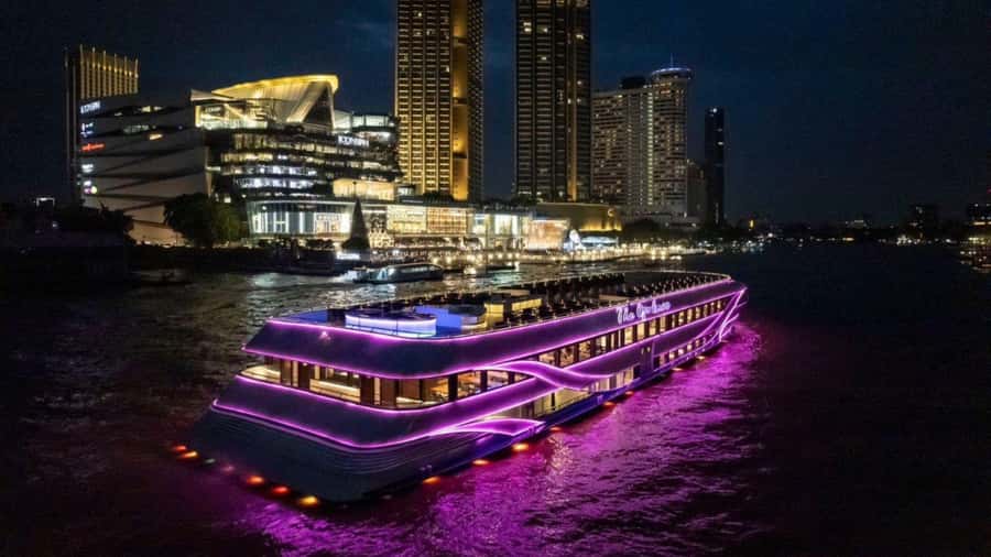 Bangkok: The Opulence Buffet Dinner Cruise with Live Band - How the 3 decks change the experience