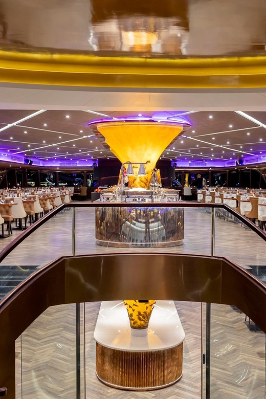 Bangkok: The Opulence Buffet Dinner Cruise with Live Band - The river route, stop by stop: from Wat Arun to Asiatique