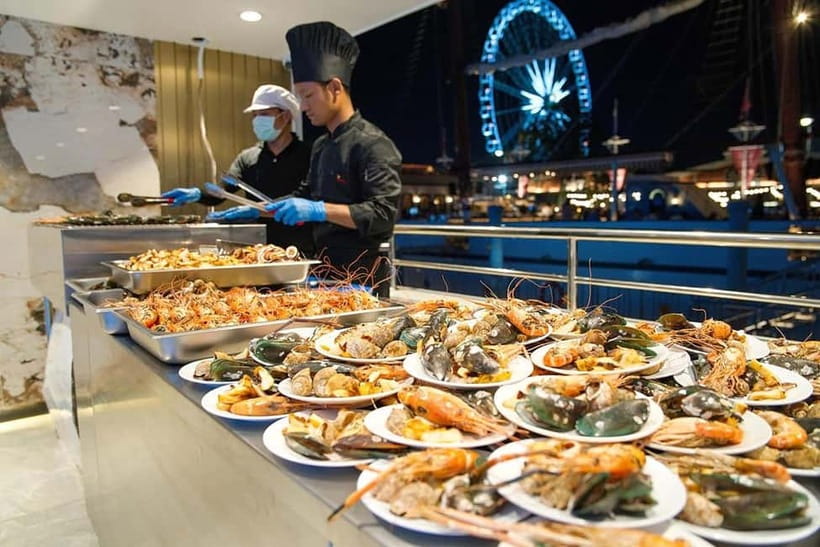 Bangkok:The Planet Sunset&Dinner Cruise on Chao Phraya River - Sunset Cruise Route: From Wat Pho to Wat Arun at Night