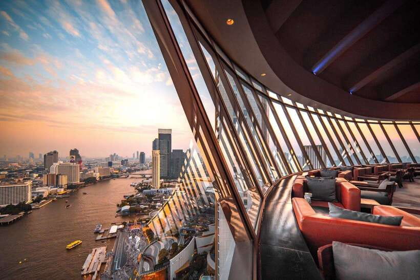 Bangkok: ThreeSixty Jazz Lounge at Millennium Hilton - ThreeSixty Jazz Lounge, Millennium Hilton: that skyline setting you can feel