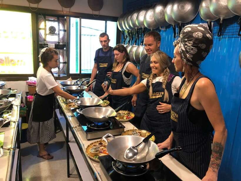 Bangkok: Tingly Thai Cooking School Half-Day Cooking Class - Cooking techniques you will actually use again