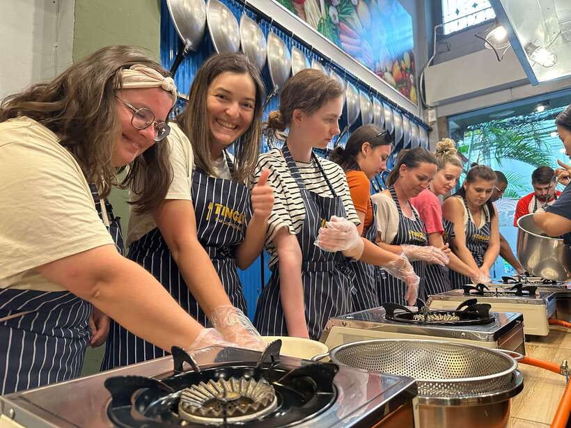 Bangkok: Tingly Thai Cooking School Half-Day Cooking Class - Eating together: the part that makes it stick