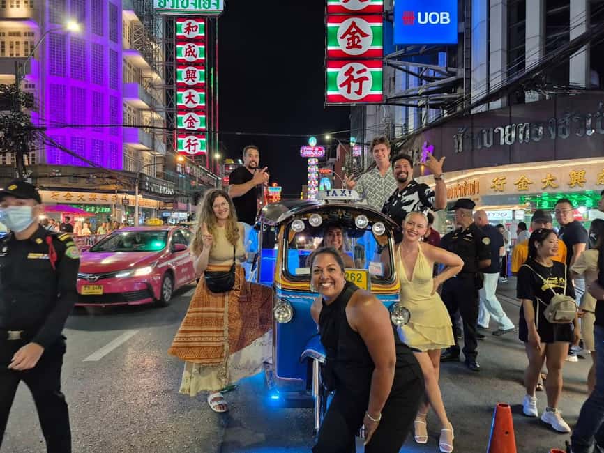 Bangkok: Tuk Tuk Adventure Chinatown Michelin Food & Temples - Key highlights worth showing up for