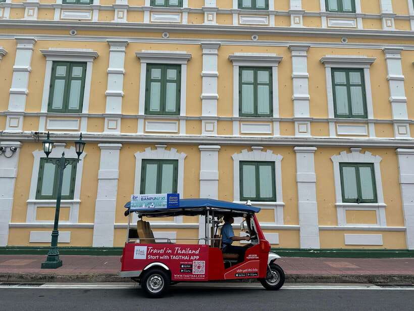 Bangkok: Tuk Tuk Day Pass App & Boat Chao Phraya River - What you get for $22, and why it can be good value