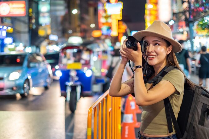 Bangkok Tuk-Tuk Tour by Night with Chinatown Street Food Meal - Grand Palace and Wat Pho after dark, what you can realistically expect
