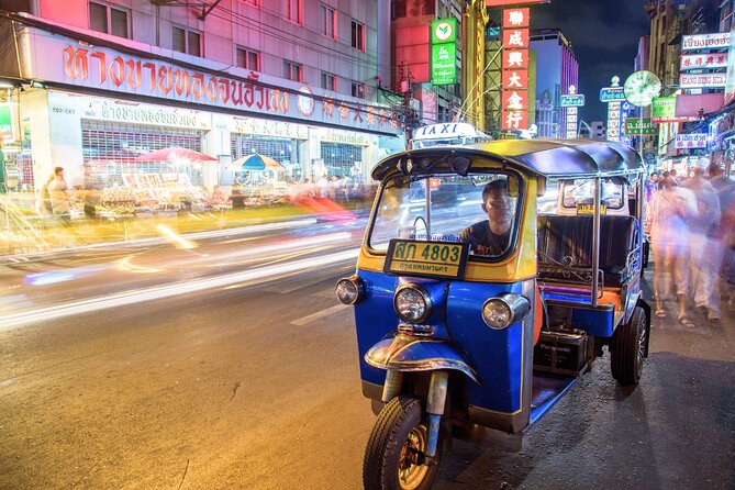Bangkok Tuk-Tuk Tour by Night with Chinatown Street Food Meal - Tuk-tuk time, shared rides, and how to avoid the common pacing letdowns
