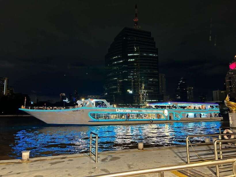 Bangkok: Unicorn Chao Phraya River Dinner Cruise - From ICONSIAM Pier 4 to the first views