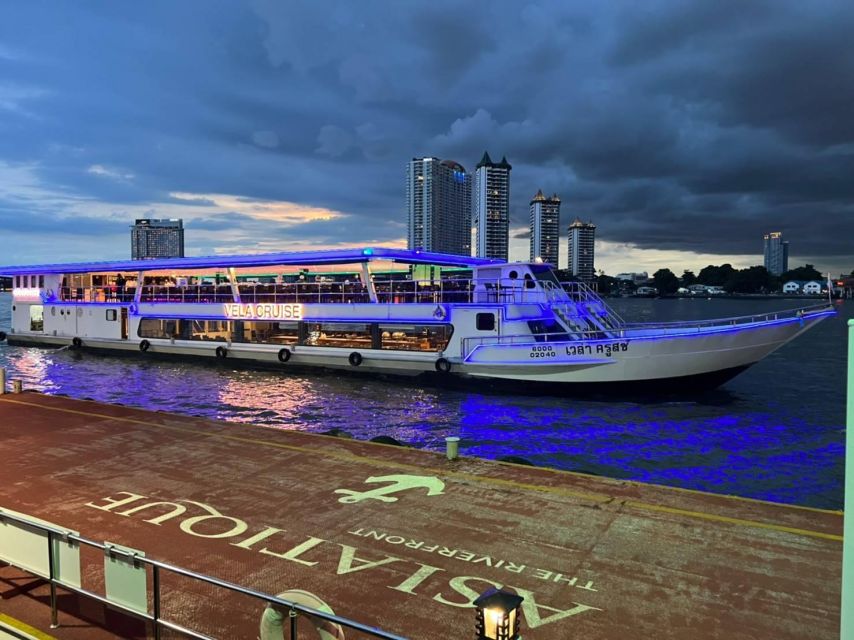 Bangkok: VELA Dinner Cruise Ticket - Key points before you board VELA Dinner Cruise