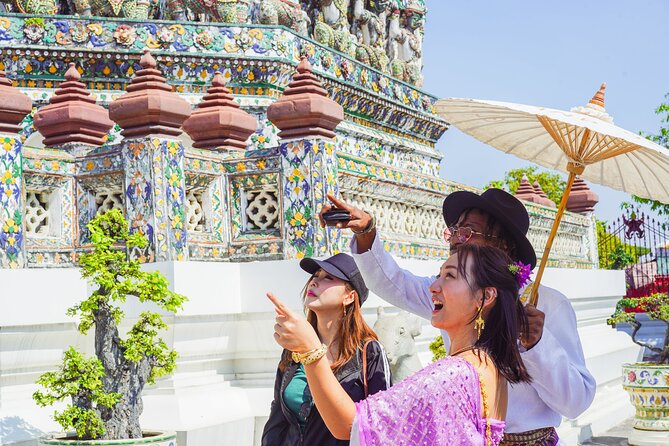 Bangkok Wat Pho and Flower Market Historical Walking Tour - Wat Pho Thong and Wat Pho Reclining Buddha, with history you can repeat