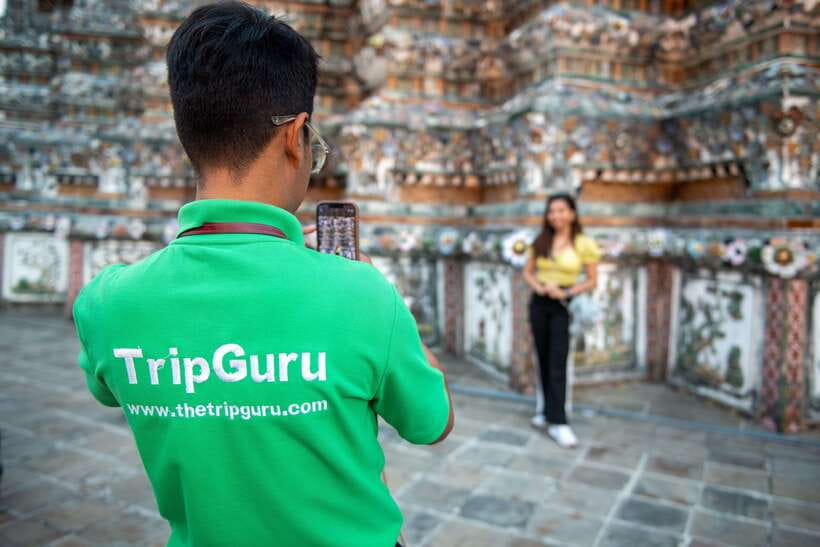 Bangkok: Wat Pho and Wat Arun Guided Walking Tour - Tha Tian Pier: Your Easy Launch Point for Two of Bangkok’s Icons
