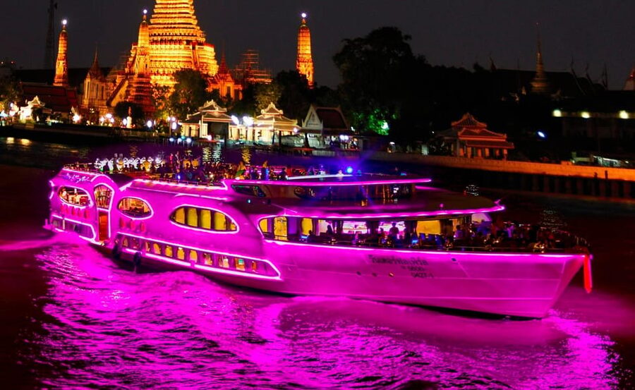 Bangkok: Wonderful Pearl Cruise with Optional Hotel Transfer - Entertainment Night: Drag Cabaret, Thai Dance, and Live Music