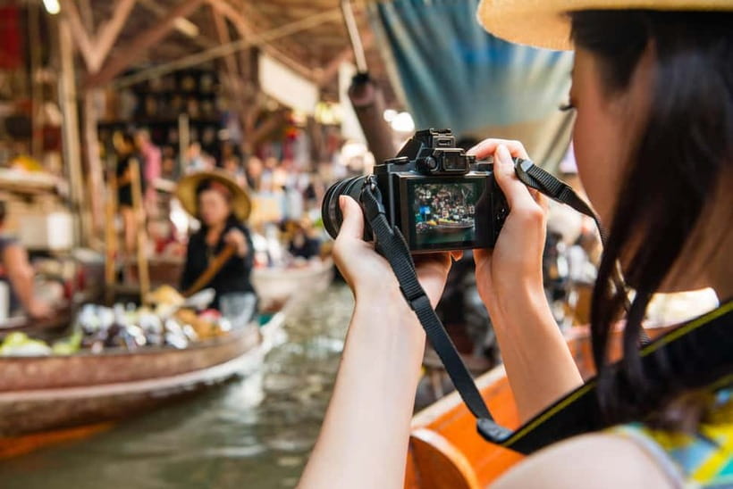 BKK: Damnoen Floating Market, Maeklong Rail & River Bridge - Meeting Your English-Speaking Driver in Bangkok Yai, Then Rolling West