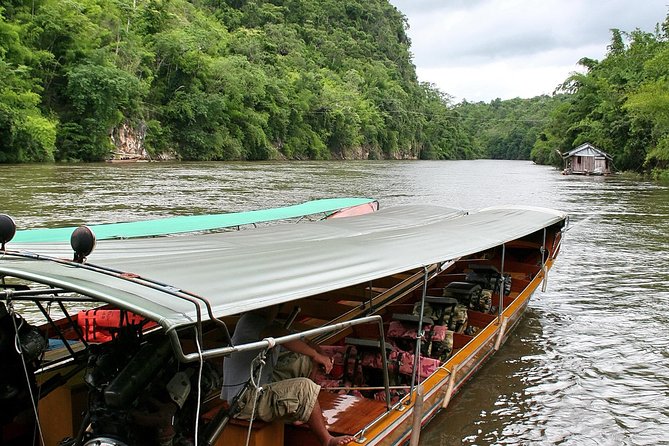 Bridge on the River Kwai and Thailand-Burma Railway Tour - River Kwai boat run: fast, scenic, and a bit surreal