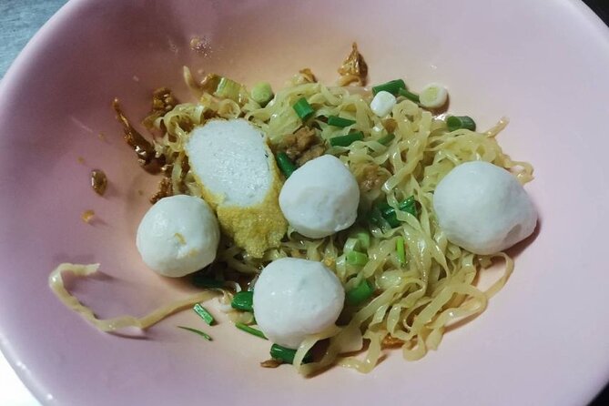 Chinatown Street Food Night Tour by Tuk Tuk in Bangkok - The Giant Swing at night, cultural context without the classroom tone
