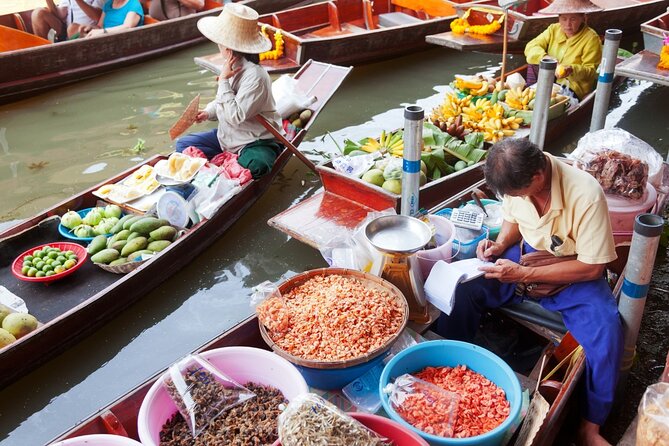 Damnoen Saduak Floating Market & Ayutthaya Tour from Bangkok - Damnoen Saduak Floating Market: Long-Tail Boats and Waterfront Life