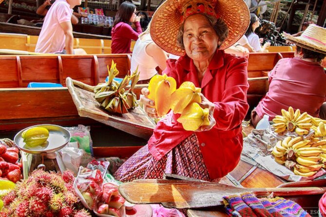 DamnoenSaduak Floating Market Michelin Food One Day Tour - Salt Lake De Maeklong Café: salt fields and a signature foot therapy