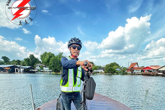 E-Scooter Tour in Kanchanaburi - The Local Café Break With Terrace Views (Drinks Not Included)