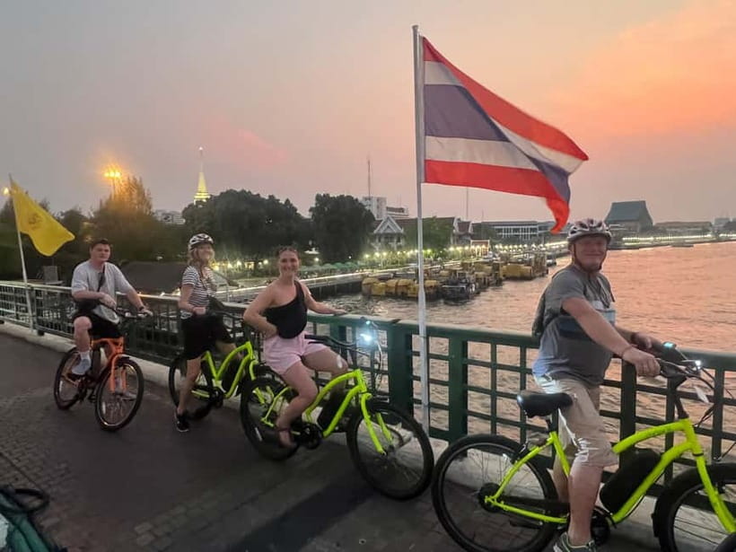 Electric Bike Tour - Meeting in Bang Rak, then getting rolling on an e-bike