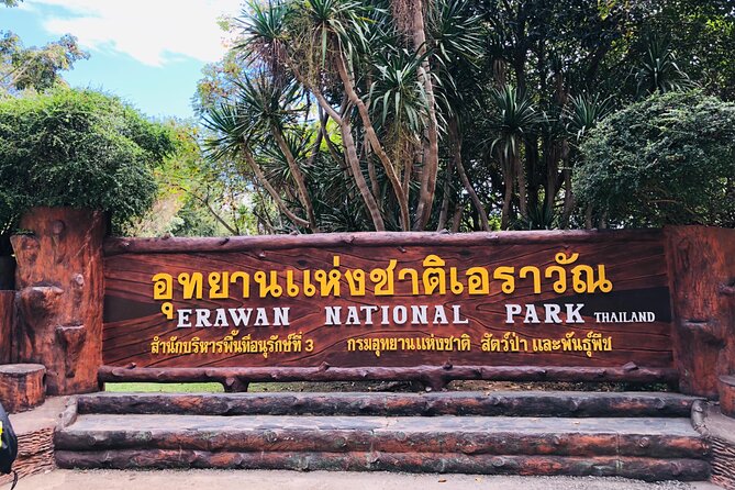 Erawan Waterfall and River Kwai Bridge Day Tour from Bangkok - Erawan Waterfall and Erawan National Park: swimming and trekking time