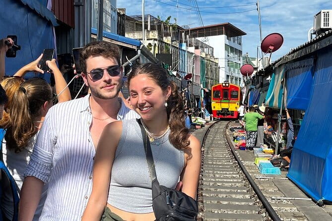 Floating and Railway Markets Private Tour - Mae Klong Railway Market (Hoop Rom): The Train Moment You Came For