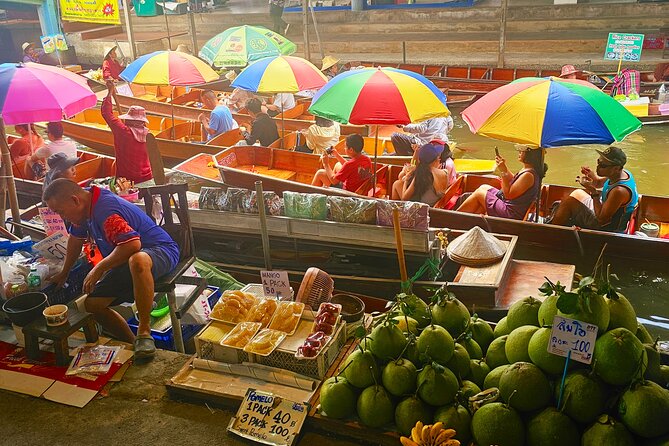 Floating Market & Train Market Private Tour(Premium Service) - Morning at Maeklong Railway Market (Hoop Rom Market): The Train You Can Almost Touch