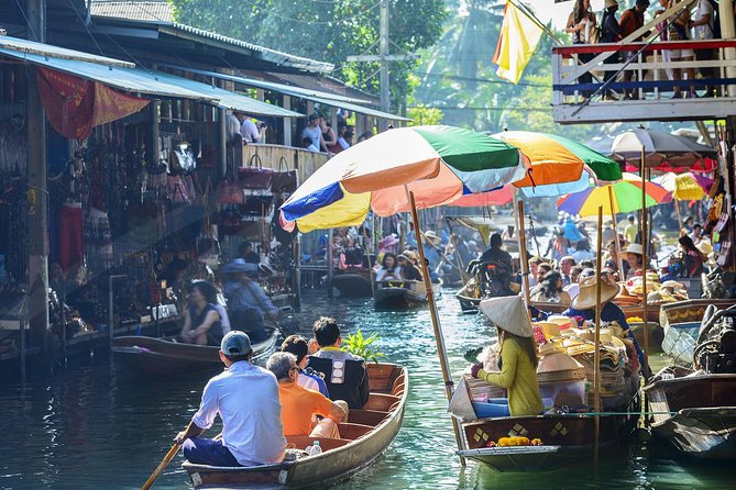 Floating Markets and Bridge on River Kwai Tour from Bangkok - Bangkok pickup and the countryside drive to the floating market canals