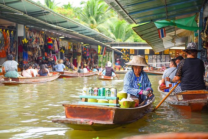 Floating Markets Day Trip from Bangkok - On the canals, long-tail speedboat ride and the King Rama IV context