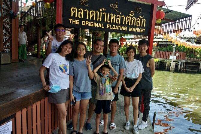 Floating & Railway Markets and Erawan Waterfall [Optional Luxury] - Mae Klong Railway Market by train: the fun comes with risk you can feel