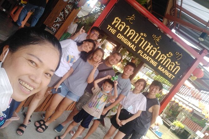 Floating & Railway Markets and Erawan Waterfall [Optional Luxury] - River Kwai Bridge and Death Railway: photos at the end of a long day