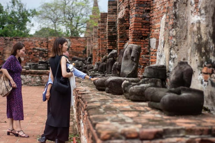 From Bangkok: Affordable Ayutthaya Highlights Tour - Wat Phra Si Sanphet: royal palace grounds and the three chedis