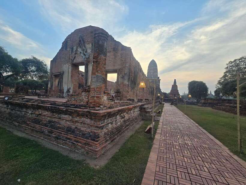 From Bangkok: Ayutthaya Afternoon Tour with Boat & Tuk-Tuk - Wat Ratchaburana’s Royal Architecture and Central Prang