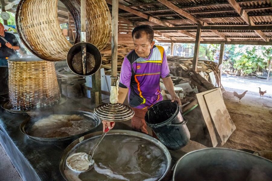 From Bangkok: Damnoen Saduak Floating Market Guided Tour - Palm sugar and coconut plantation: the stop that adds meaning