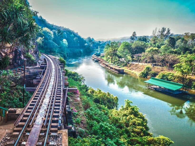 From Bangkok: Erawan Park & Kanchanaburi Small-Group Tour - Swimming responsibly: what you can do to enjoy it more