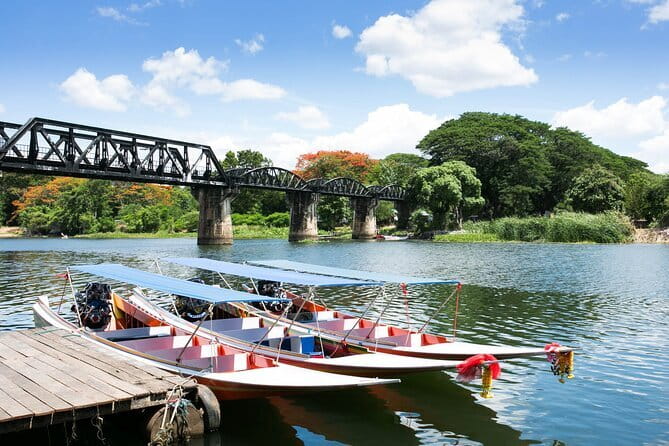 From Bangkok: Kanchanaburi, River Kwai and Erawan Waterfall Tour - Wat Tham Sua (Tiger Cave Temple) in 45 minutes: steps, caves, and big views