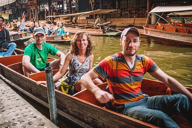 Grand Palace, Damnoen Floating Market & Maeklong Railway Market Tour – Full Day - Transportation, tickets, and staying comfortable all day