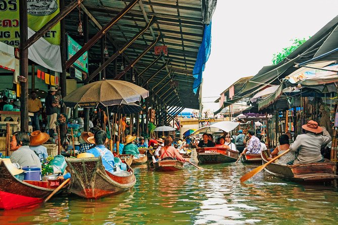 Grand Palace, Damnoen Floating Market & Maeklong Railway Market Tour – Full Day - Who this full-day market and temple mix is best for