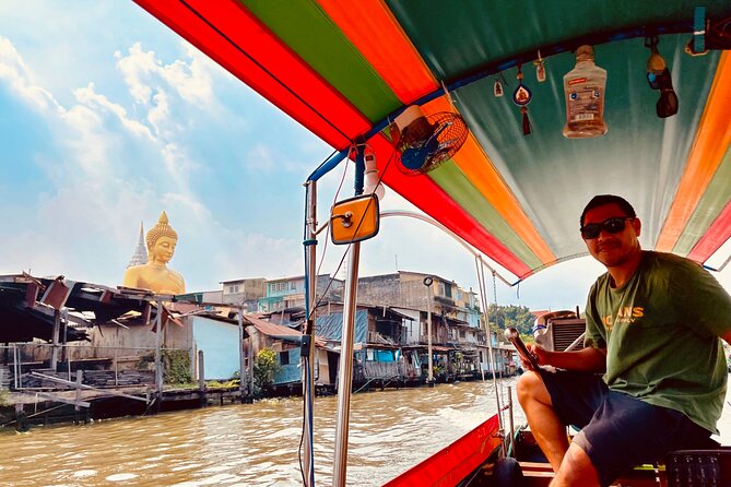 Hidden Bangkok Longtail Boat Tour to Big Buddha&Canal Life 2hrs - Key things to know before you go