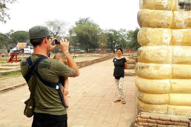 Historic Ayutthaya & Return Grand Pearl Cruise Experience - Wat Chong Lom cruise boarding: Grand Pearl and a real break