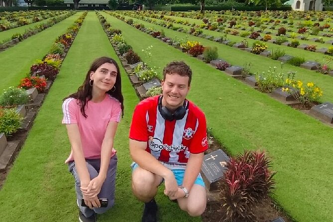 Kanchanaburi Day Trip: WWII Death Railway & Erawan Falls - Don Rak War Cemetery and the Thai-Burma Railway Museum first