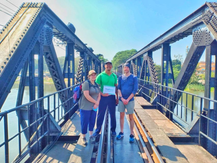 Kanchanaburi: Erawan Waterfall & Train Full-Day Tour - Lunch in the local restaurant stop